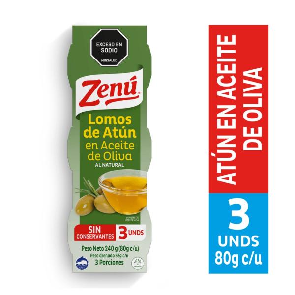 ATUN ZENU EN ACEITE DE OLIVA