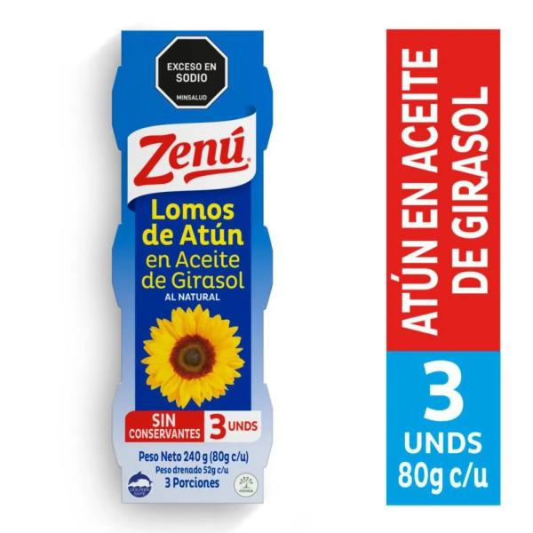 ATUN ZENU EN ACEITE DE GIRASOL