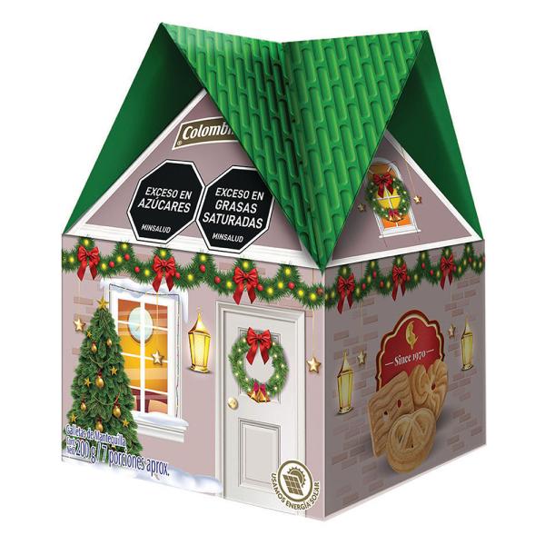 CASITA DE NAVIDAD - COLOMBINA