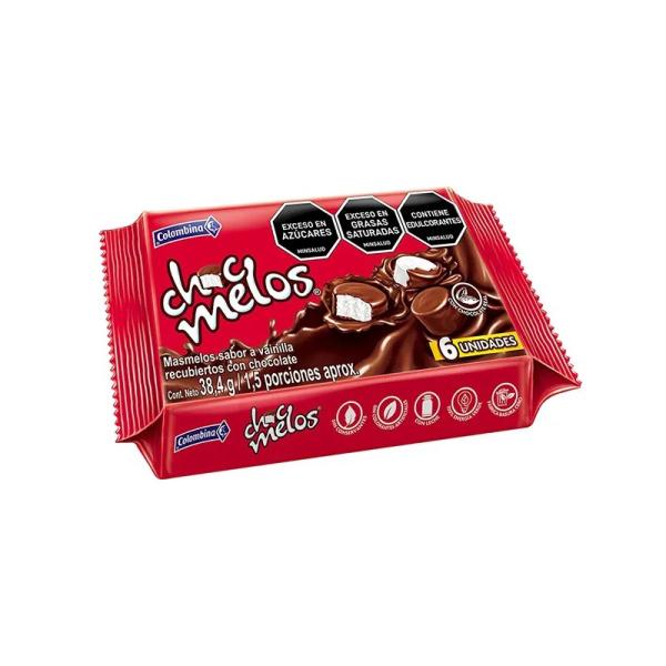 CHOCMELOS BANDEJA X6