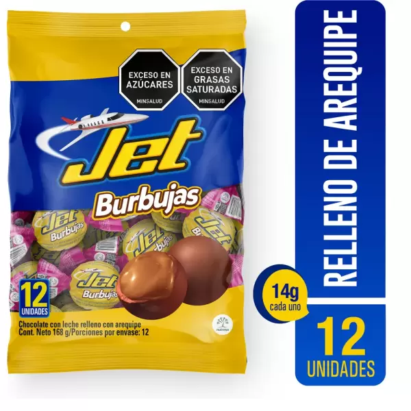 CHOCOLATINA JET BURBUJA