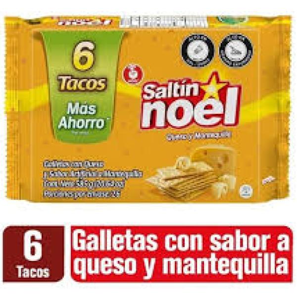GALLETAS QUESO Y MANTEQUILLA X6 - NOEL