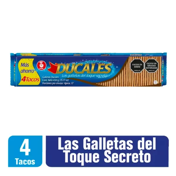 GALLETAS DUCALES X4