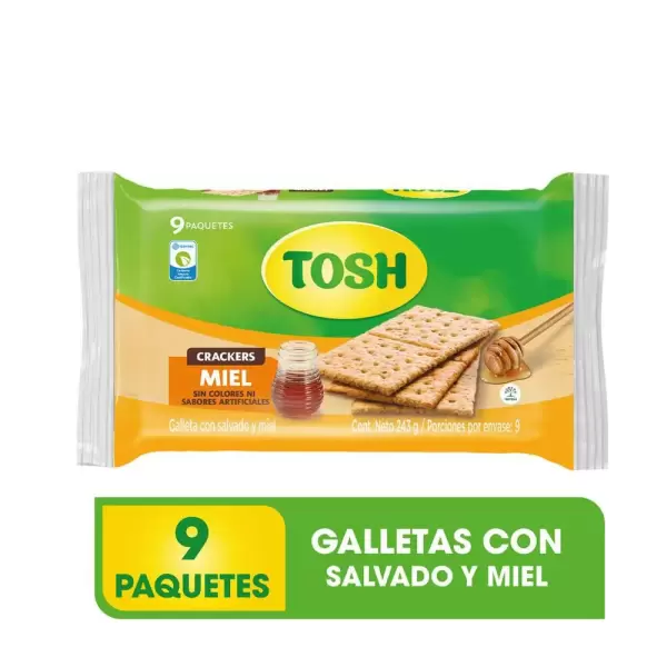 GALLETAS TOSH MIEL