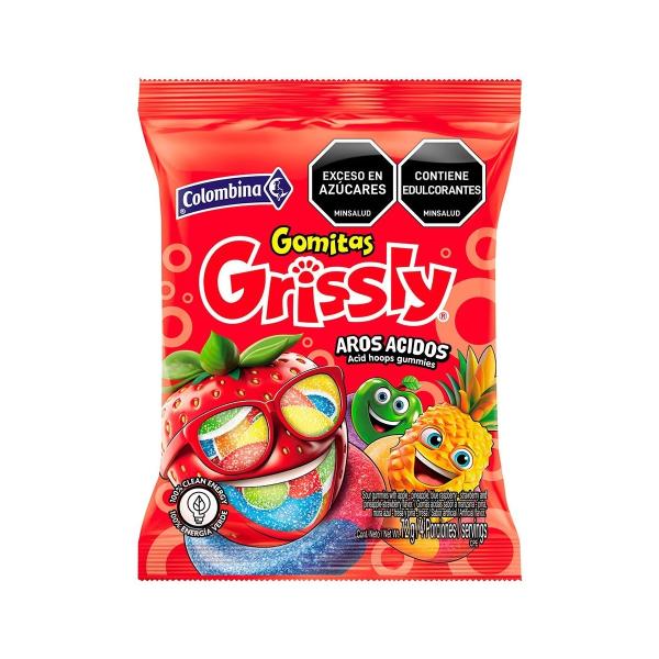 GOMITAS AROS ACIDOS - GRISSLY