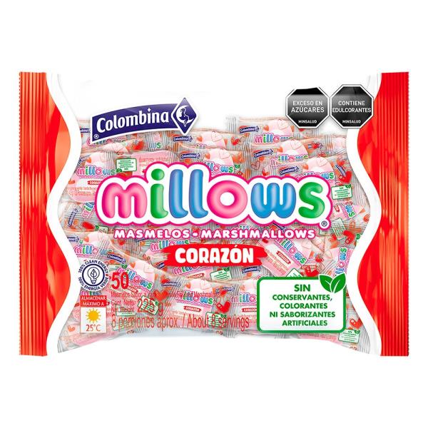 MILLOWS CORAZON X 50UND X 5GR