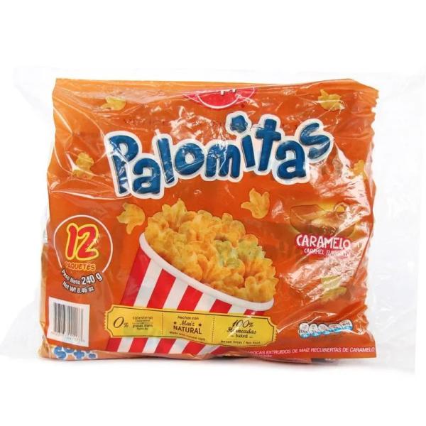 PALOMITAS DE CARAMELO YUPI X12