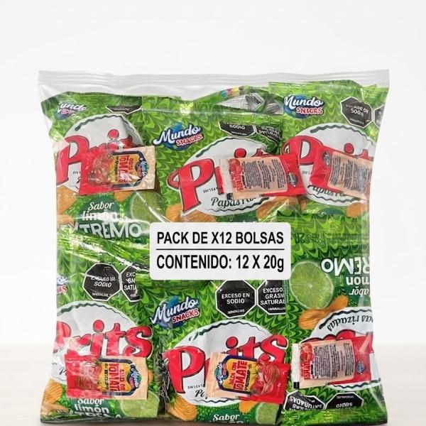 PAPAS LIMON X12 PRITS