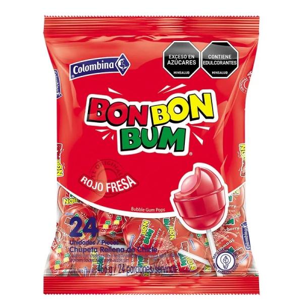 BON BOM BUM ROJO FRESA