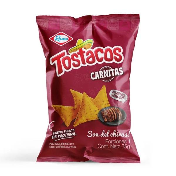 TOSTACOS CARNITAS 35GR - RAMO