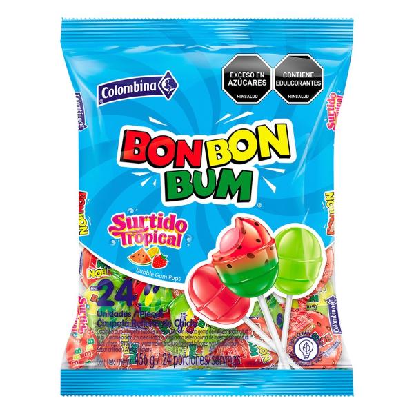 BON BOM BUM SURTIDO TROPICAL